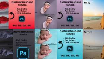 10 photos. I will do family, maternity and newborn photo retouching