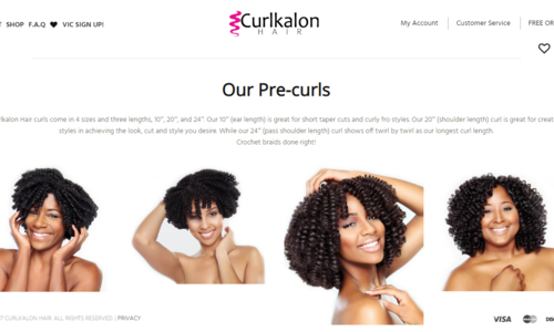 Buy online hair. Developed in wordpress-- Integrated PayPal for payment.