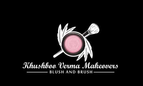 Logo Designed For Makeup ArtistKhushboo Verma Makeovers