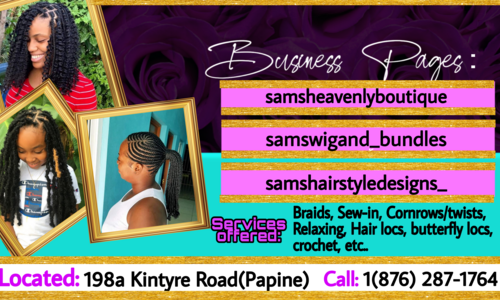 One of my amazing clients business card, that was designed by me.