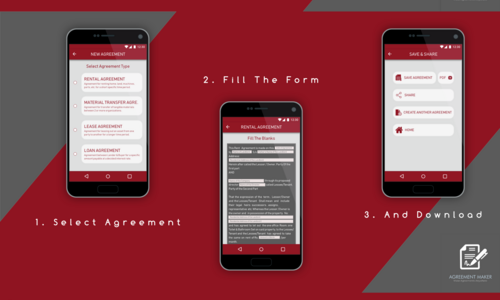 An MVP Based Agreement Maker App
