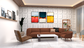 Interior designing of homes, offices and shops.