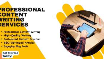 I will professional content writing services for your unique needs