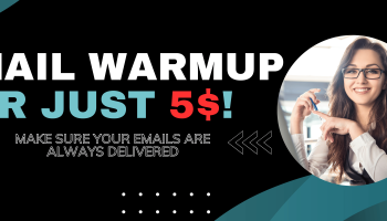 Email Warmup Service at 5$ per email!