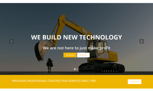 Quality Construction Theme (Wordpress Customization)