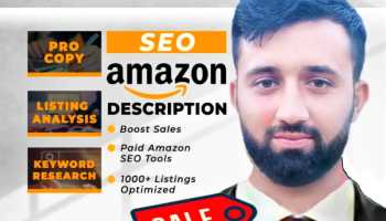  I will write top amazon SEO and product descriptions with copywriting