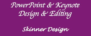 Powerpoint or Keynote Design