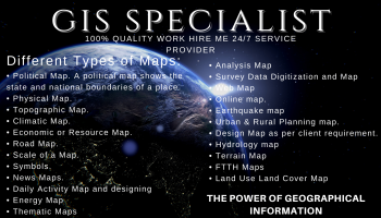 Awesome GIS Mapping, Analysis, Election Maps, DEM, Contour & Technical Work
