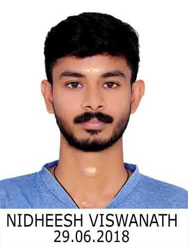 Nidhish Viswana - Data entry operator