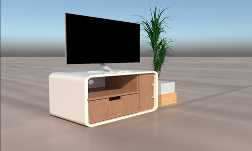 My Original design and 3D rendering for clients approval
