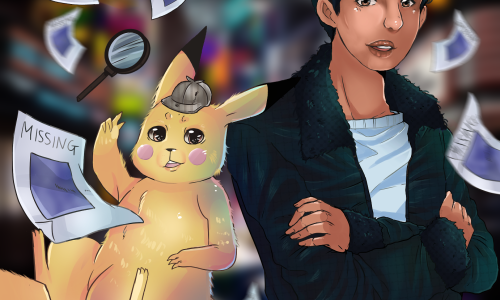 pokemon detective Pikachu poster 