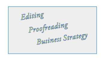 Professional proofreading, editing, main focus on business ad and written promotional material