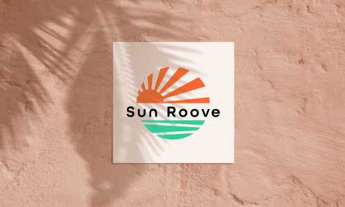 Logo for Sun Roove, an Amazon business selling summer and travelling related products.
