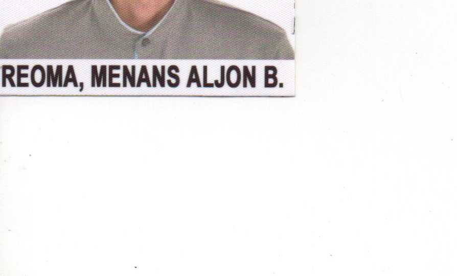 Menans Aljon R. - Engineer