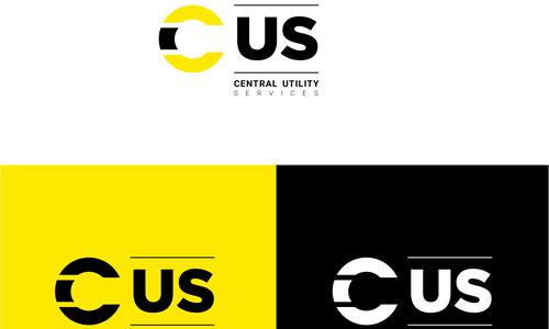 Utility service logo design.