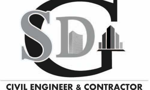 This is the logo of personal name of a business man ( contractor ) .they are g civil engineer and doning a constructions work of government . They wand iniseal of our full name ( SHUBHAM DATTATRAY GORAD ) in this logo and also want to show our business apon that. 
