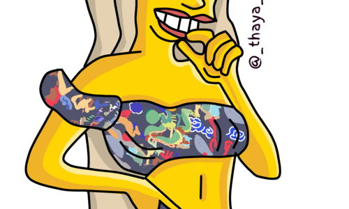 Draw Simpson style