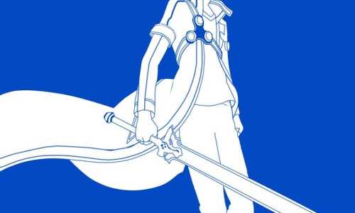 Sword Art Online (An anime) Minimalism Art