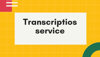 Transcription service 