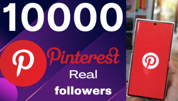 I will Promote Your Pinterest Profile and grow 10000 real followers