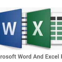 Working on Ms excel and ms word for a long