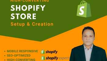 Shopify Store, Shopify Website or Shopify Dropshipping Store Design
