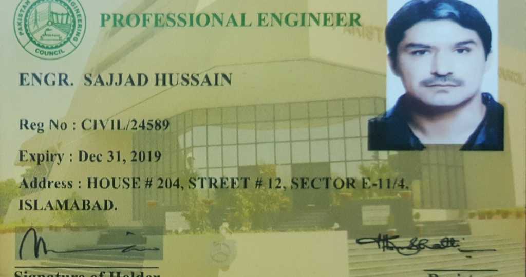 Sajjad H. - Professional Civil Engineer