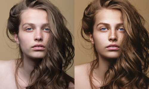 I will do hign end beauty retouching in photoshop