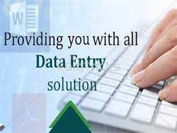 Any Type Of Data Entry In MS Excel, Typing In MS Words, Word Processing Tasks