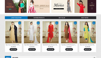 Full functional E-commerce website