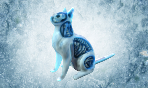 A “Wight cat”Modelled in Blender and then sculpted and painted in zbrush core.