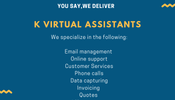 Experienced Virtual Assistant