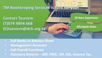 Bookkeeping/Accounting/Payroll/Tax Services Offered Remotely