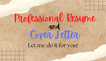 Professional Resume and/or Cover Letter