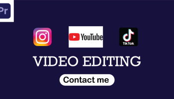 I will professionally edit your videos, Instagram reels, YouTube shorts, and tiktok