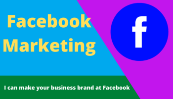 I can do facebook marketing, create and setup page, ads campaign