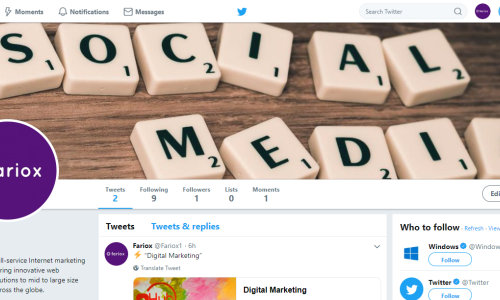 Twitter Marketing,Twitter Business account
