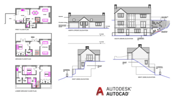 I will draft any architectural drawings and house floor plans in autocad