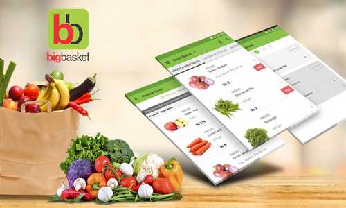 Big Basket, India’s largest online supermarket, offers over 14000 products with easy-to-choose options, including vegetables, fruits and household products.