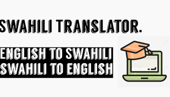 Swahili Translations