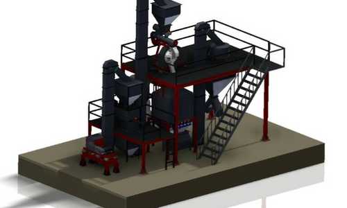 100KG PER HOUR CATTLE FEED PLANT