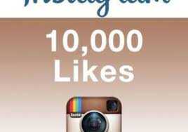 10000 likes on your instagram