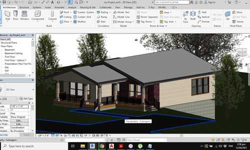 This is my sample Revit Drawing