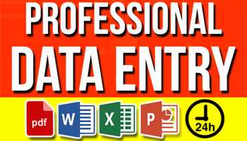 PDF to Word (Excel data entry or any data entry Jobs)