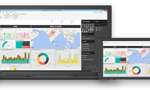 Dashboard in PowerBI can be viewed across devices