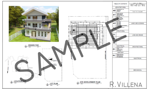 Sample 2D Drafting Residential