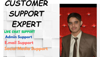 I will be your online chat maneger , email support,customer service