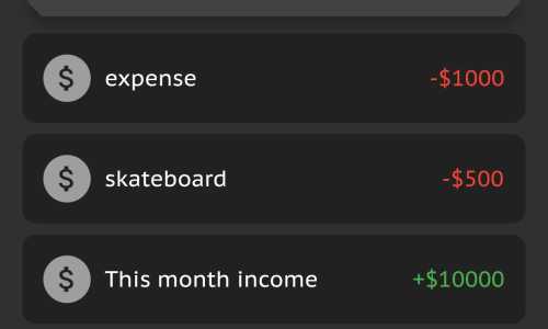 Expense Tracker App