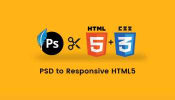 Convert PSD templete to HTML responsive webpage