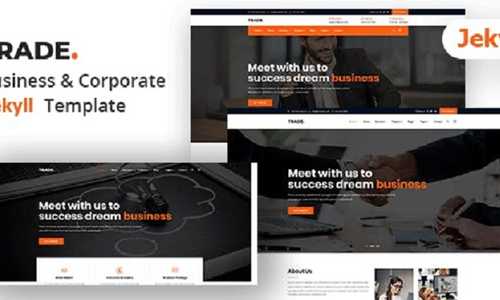 Approved This Jekyll Template In Themeforest.